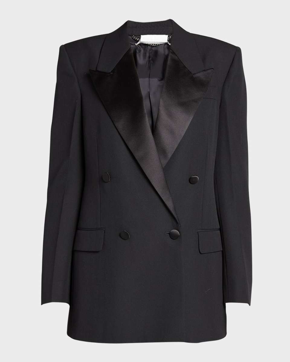 Double-Breasted Tuxedo Jacket