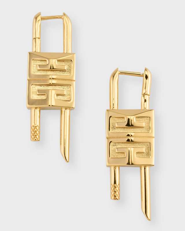 Small Lock Earrings