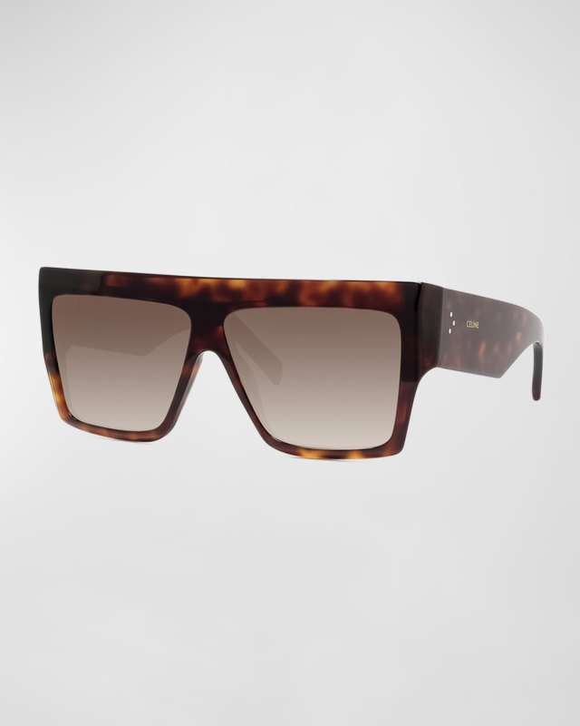 Chunky Rectangle Acetate Sunglasses