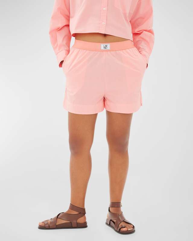 The Chiara Classic Cotton Poplin Boxer Shorts
