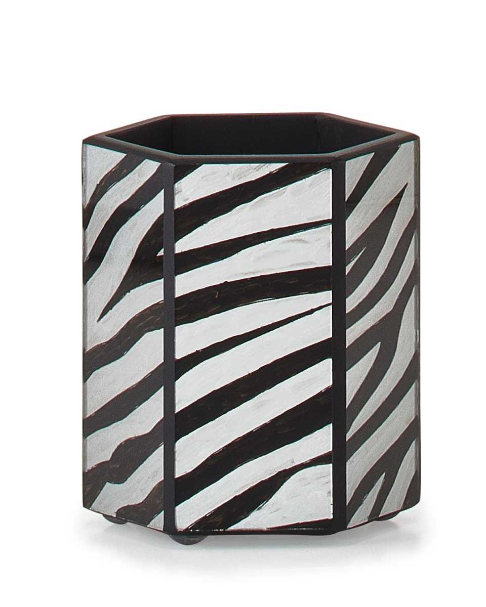 Zebra Brush Holder