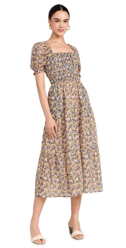 Birds of Paradis Marguerite Dress Belle Rives