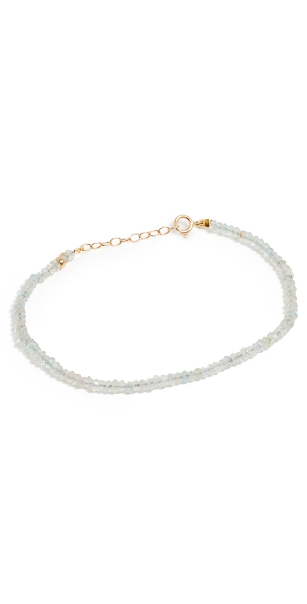 JIA JIA 14k March Birthstone Bracelet March - Aquamar