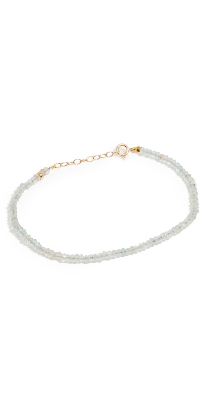 JIA JIA 14k March Birthstone Bracelet March - Aquamar