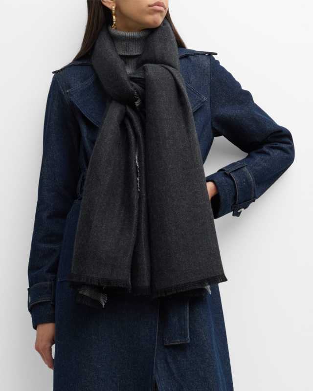 Verne Cashmere-Silk Scarf