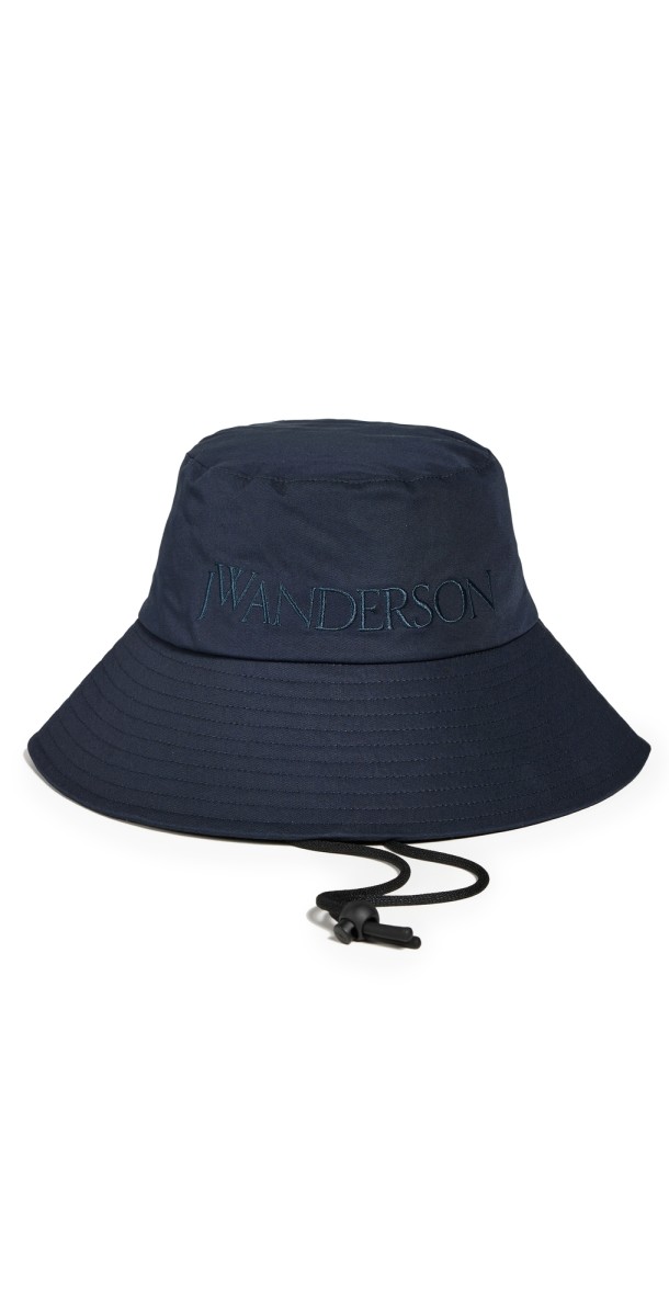 JW Anderson Logo Shade Hat Navy