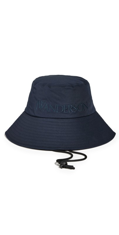 JW Anderson Logo Shade Hat Navy