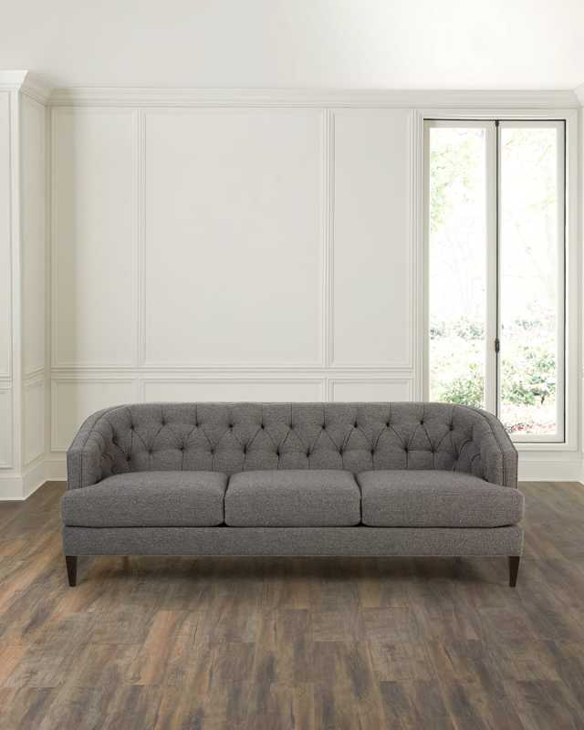 Ceder Tufted-Back Sofa, 88"