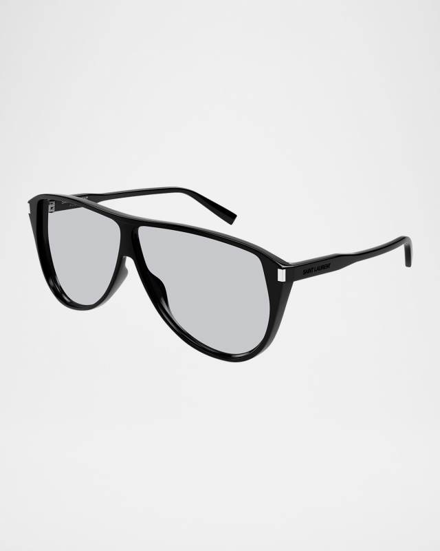 Gaspar Acetate Aviator Sunglasses