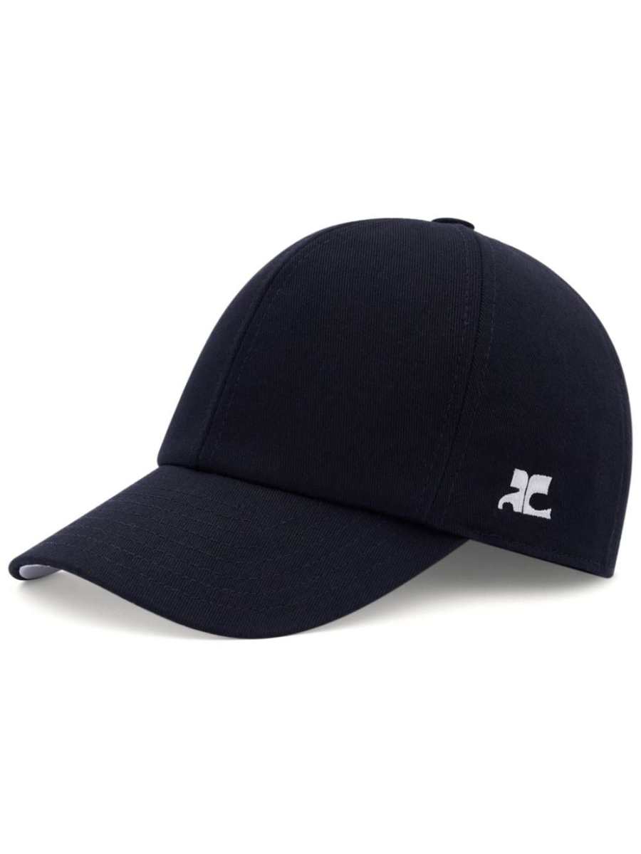 logo-embroidered baseball cap