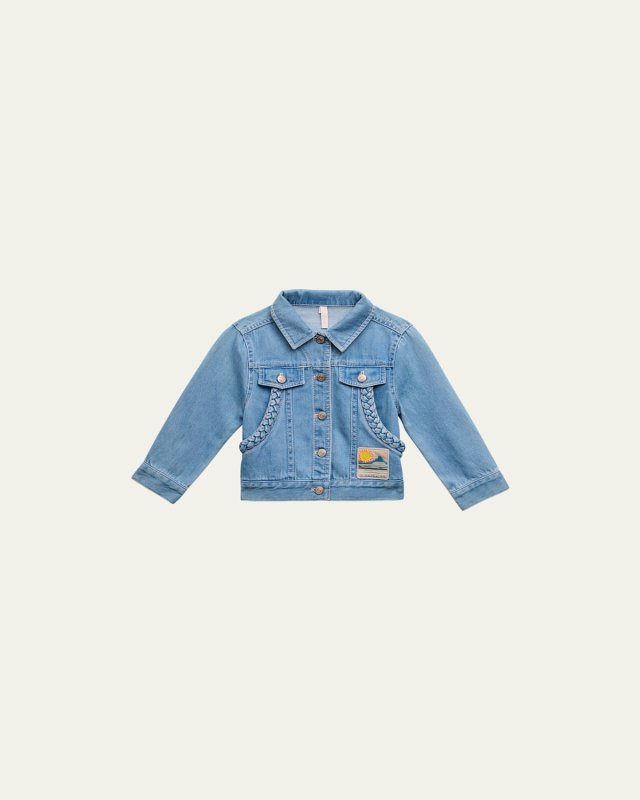 Girl's August Denim Jacket, Size 4-12