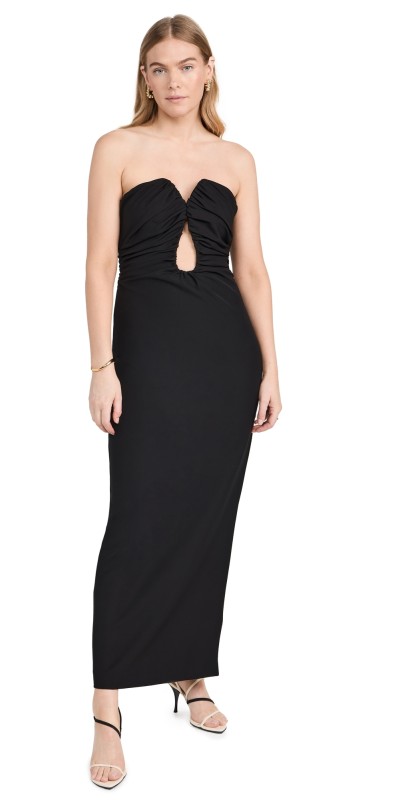 MISHA Dani Dress Black