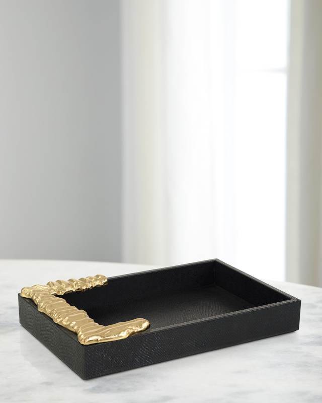 Trapz Vegan Snakeskin Tray