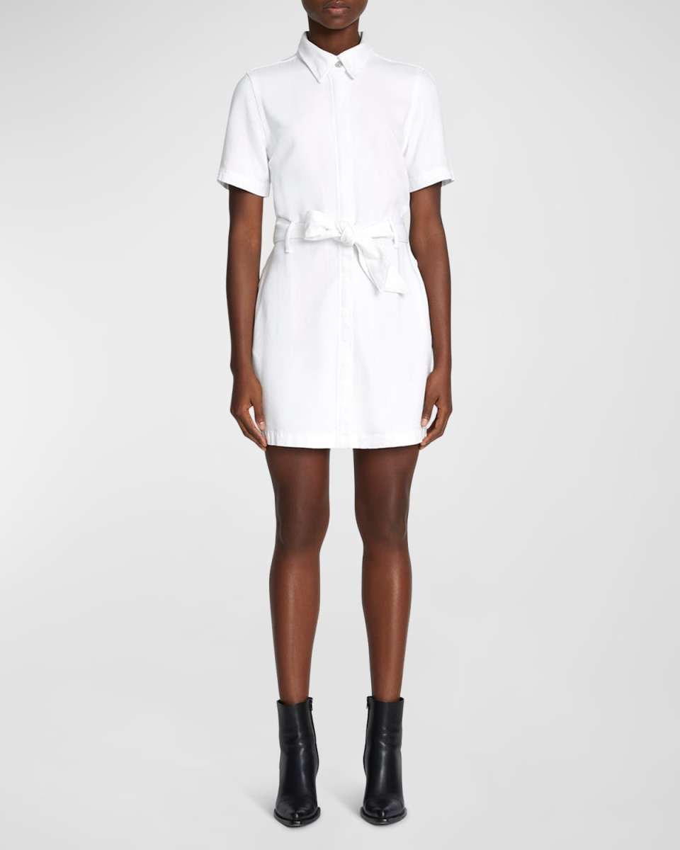 Mini Denim Shirtdress