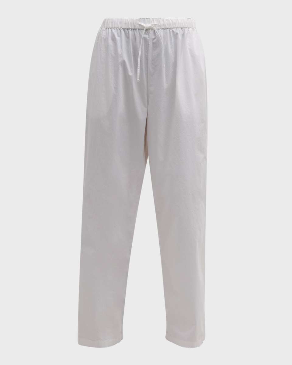Hubert Drawstring Tuxedo Stripe Pants