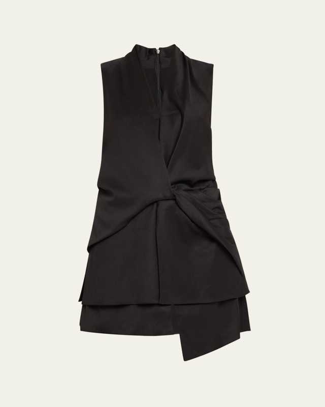 The Savie Layered Draped Top