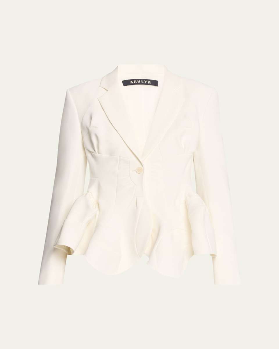 Perry Puzzle Peplum Jacket