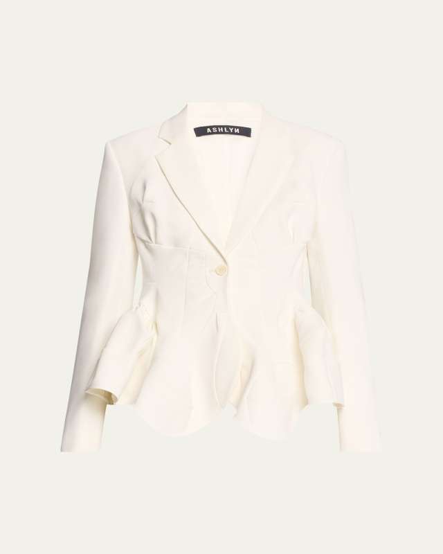 Perry Puzzle Peplum Jacket