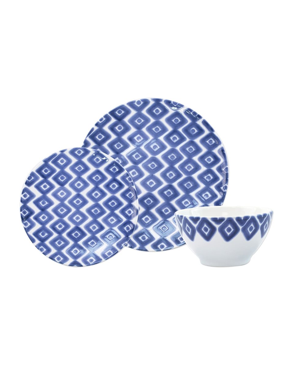 Santorini Diamond 3-Piece Place Setting