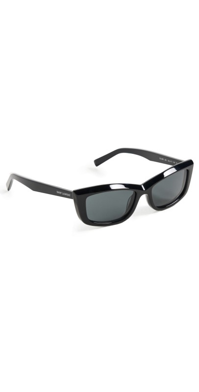 Saint Laurent SL 658 Sunglasses Black-Black-Black