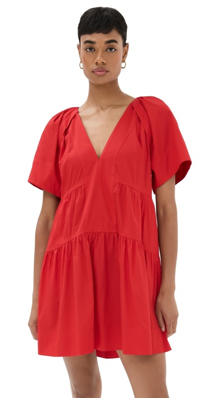 A. L.C. Camila Dress Rouge