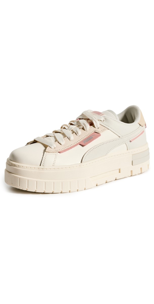 PUMA Mayze Crashed PRM Sneakers White-Pink