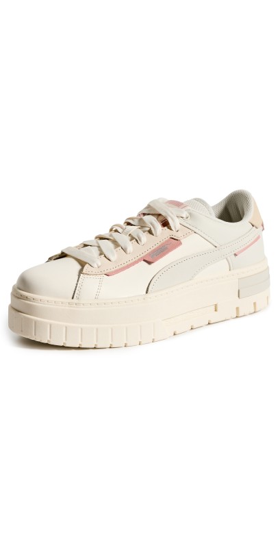 PUMA Mayze Crashed PRM Sneakers White-Pink