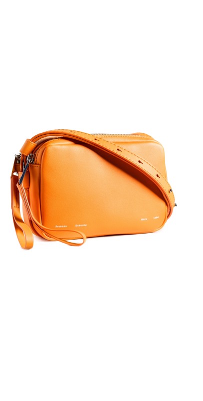 Proenza Schouler White Label Watts Leather Camera Bag Tangerine