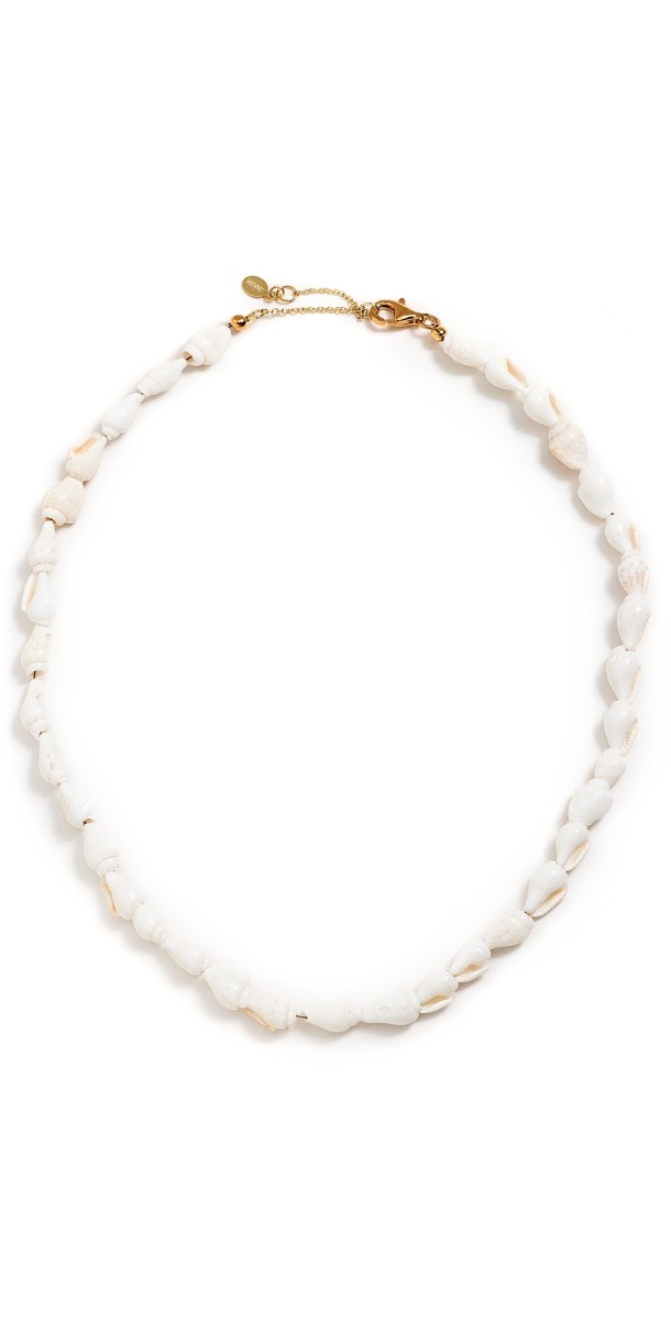 SHASHI Toliara Necklace White