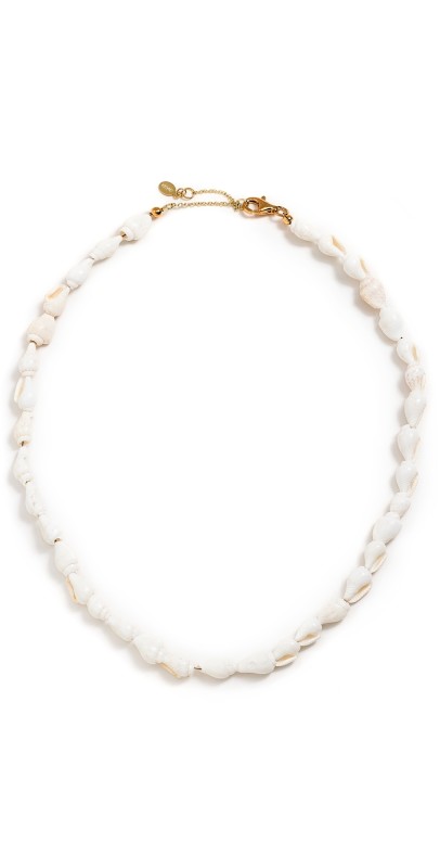 SHASHI Toliara Necklace White