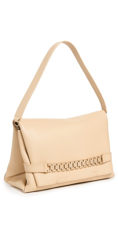 Victoria Beckham Chain Pouch Sesam