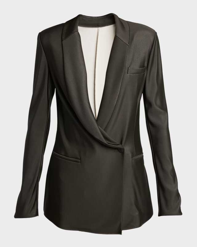 Double Jersey Blazer Jacket