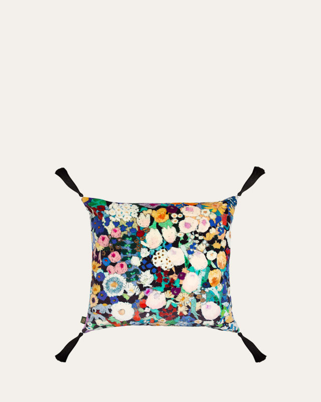 Woodstock Large Tassel Velvet Cushion