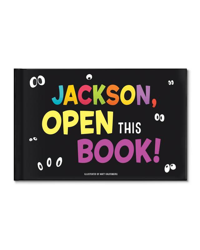 "Open This Name" Book, Personalized