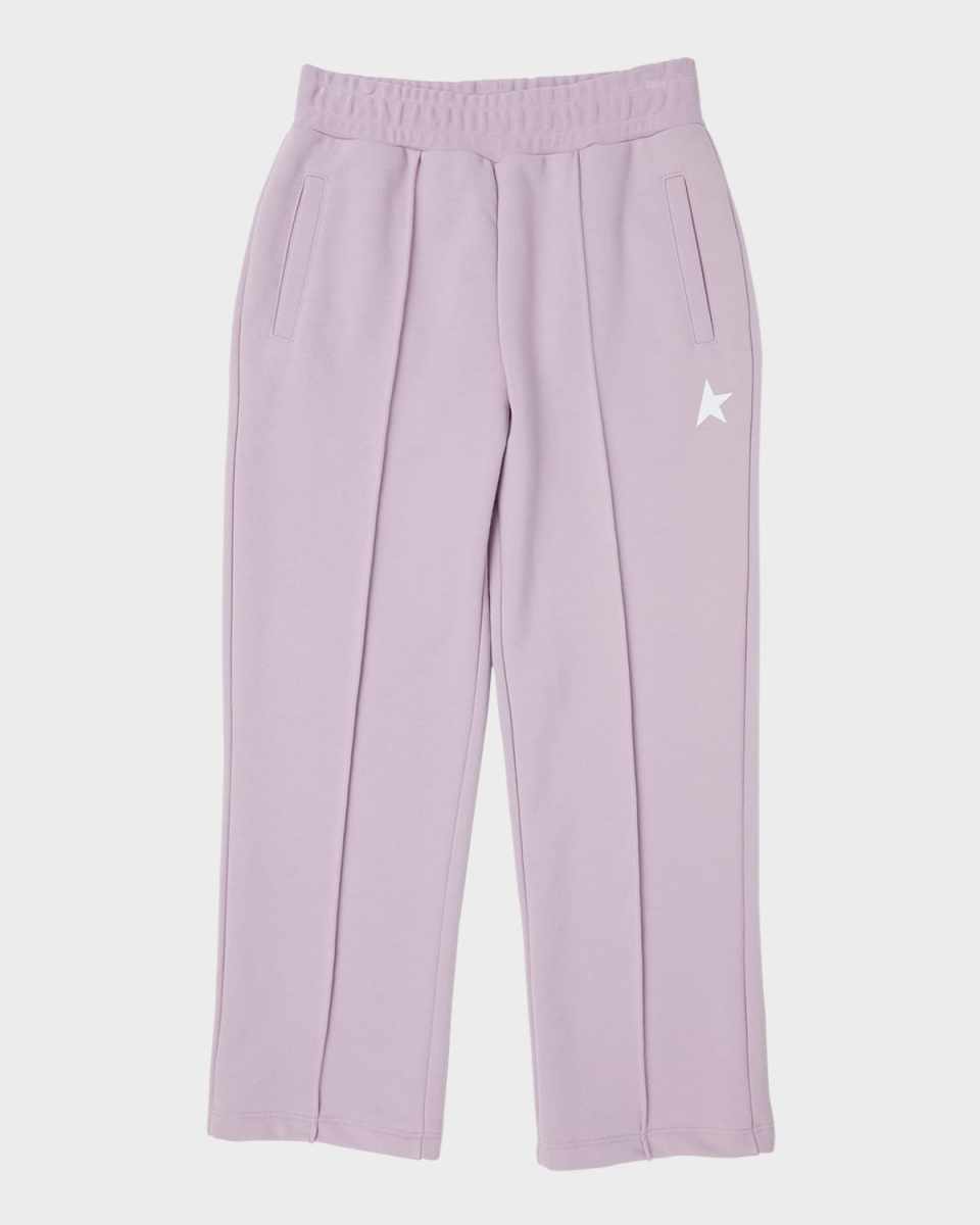 Girl's Paneled Star Joggers, Size 4-