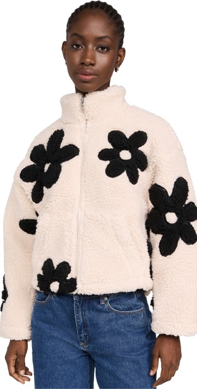 BLANKNYC Wild at Heart Jacket Off White/Black