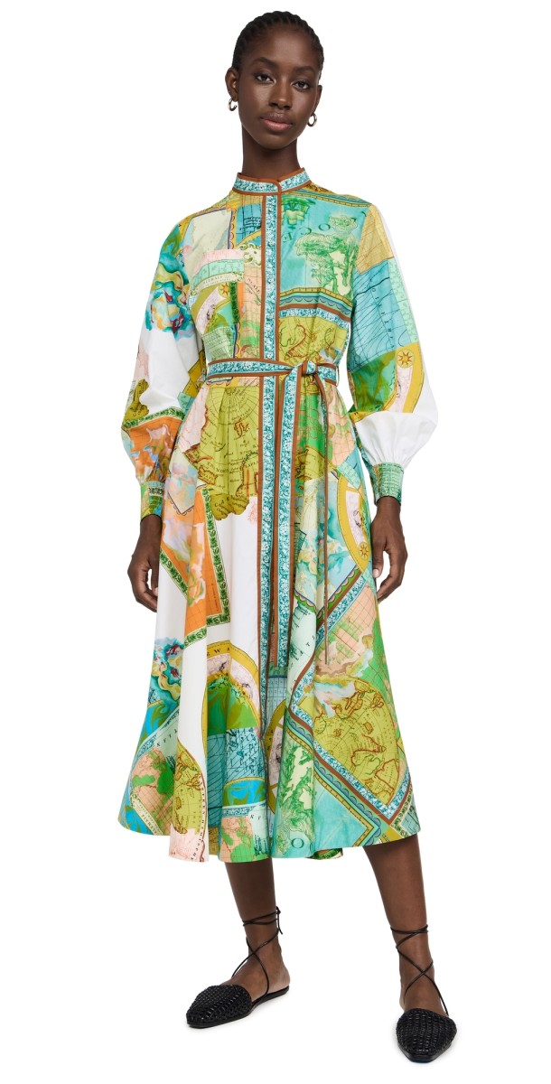 ALÉMAIS Atlas Shirtdress Multi