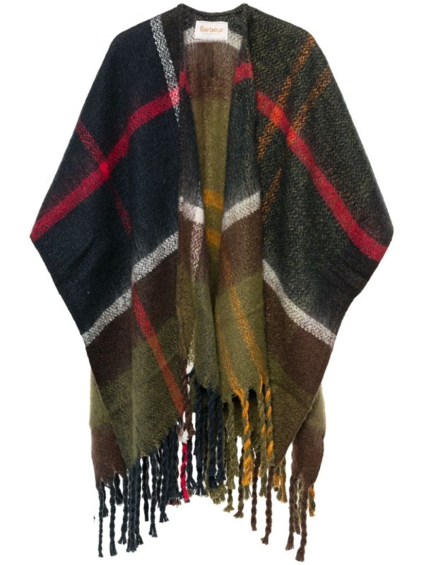 plaid shawl