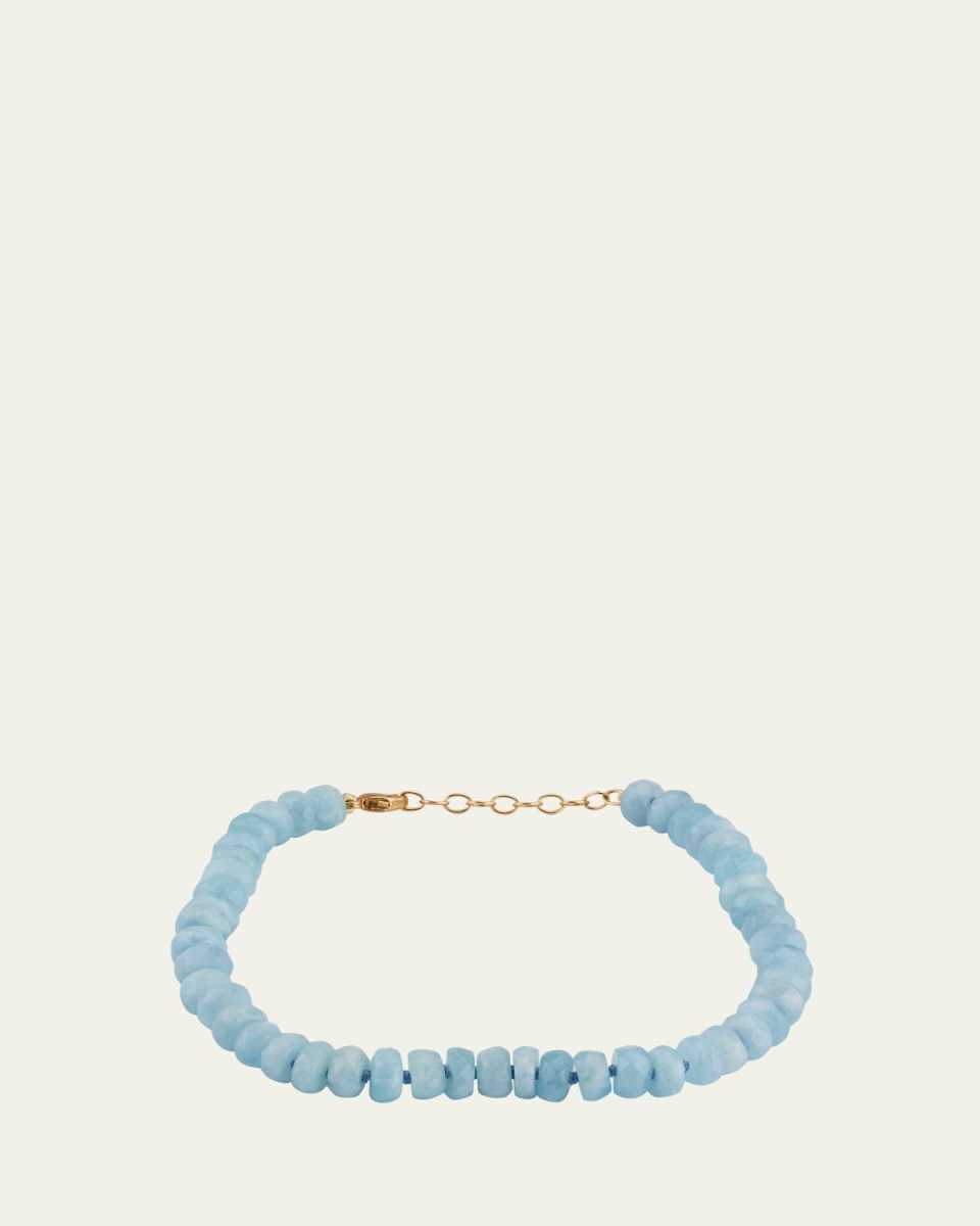 Oracle Aquamarine Crystal Bracelet