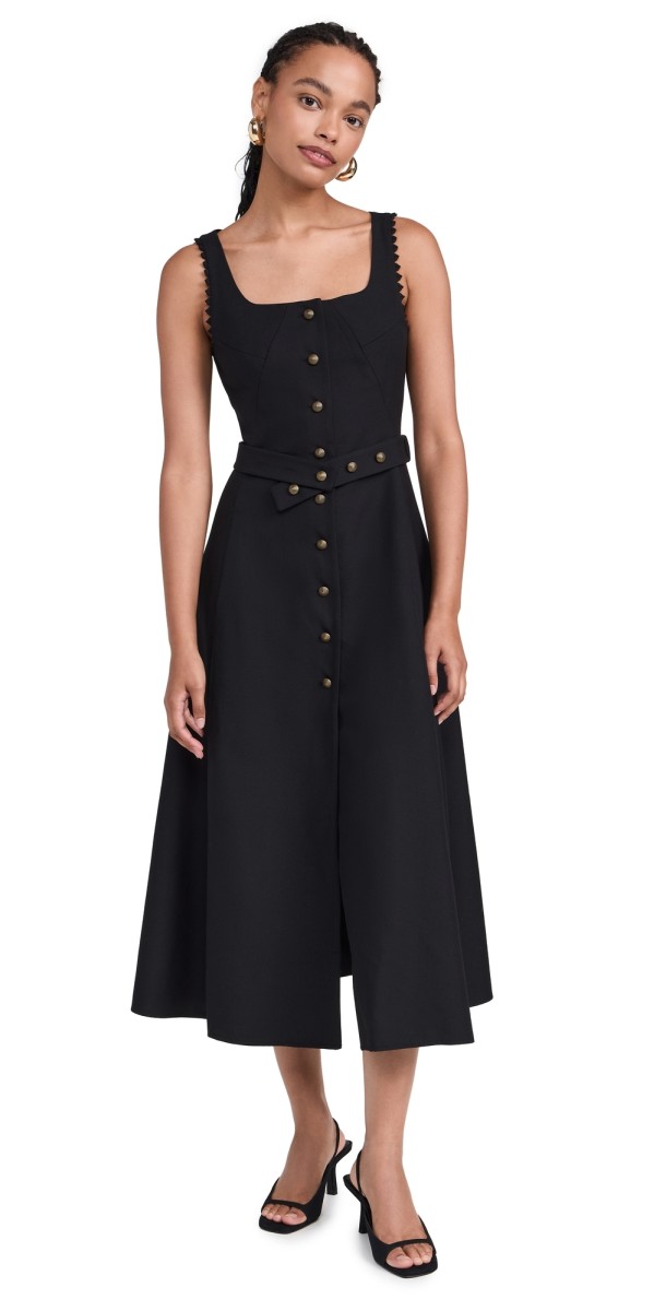SALONI Bibba B Dress Black