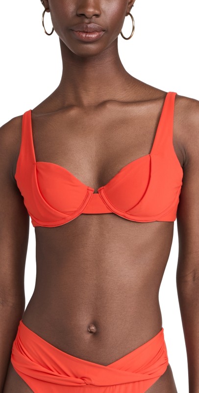 solido Underwire Bikini Top Milos Red
