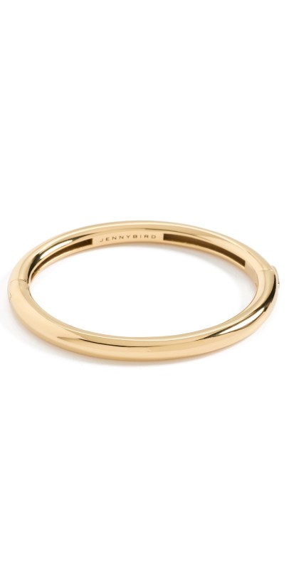 Jenny Bird Gia Bangle High Polish Gold