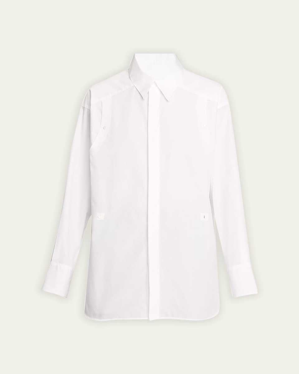 Detachable Geisha Button Down Shirt
