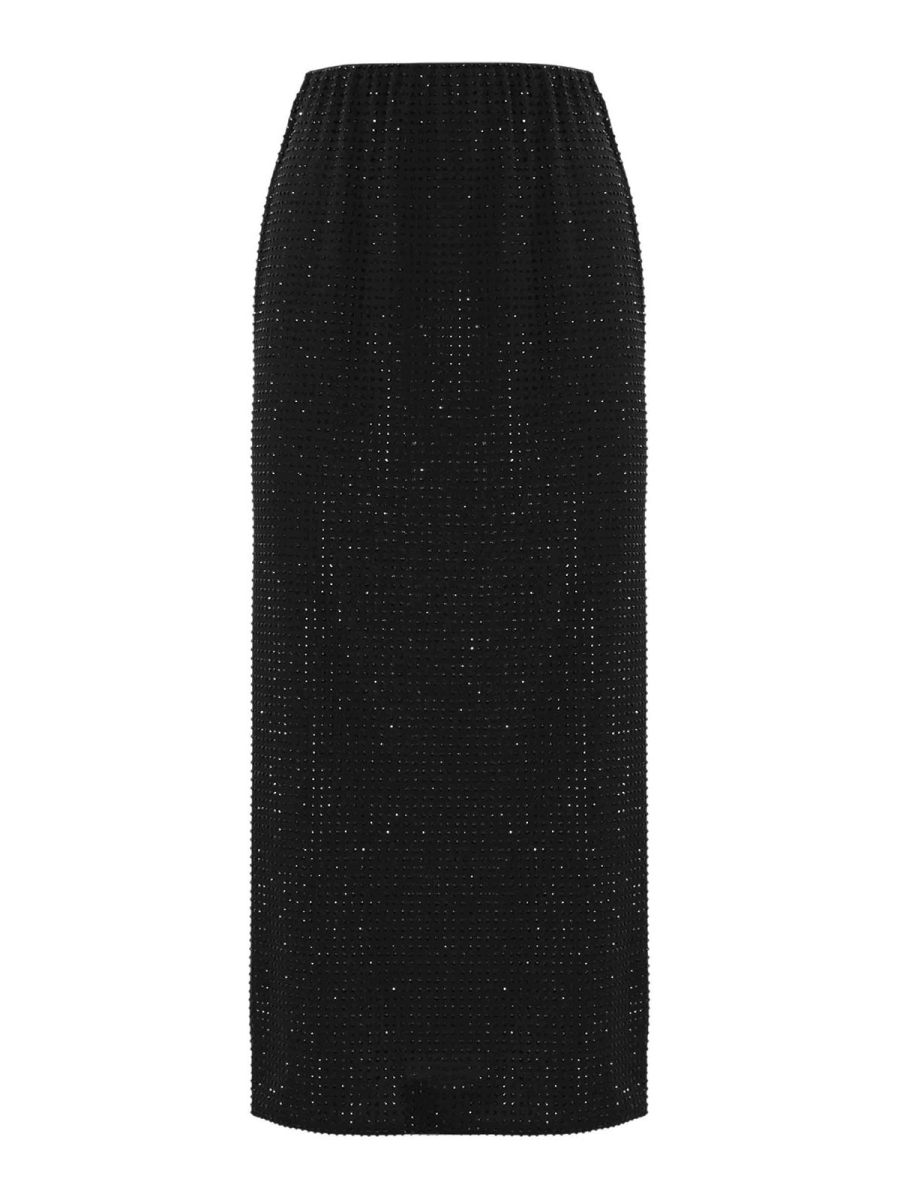 Philosophy di Lorenzo Serafini Jupe Midi - Noir