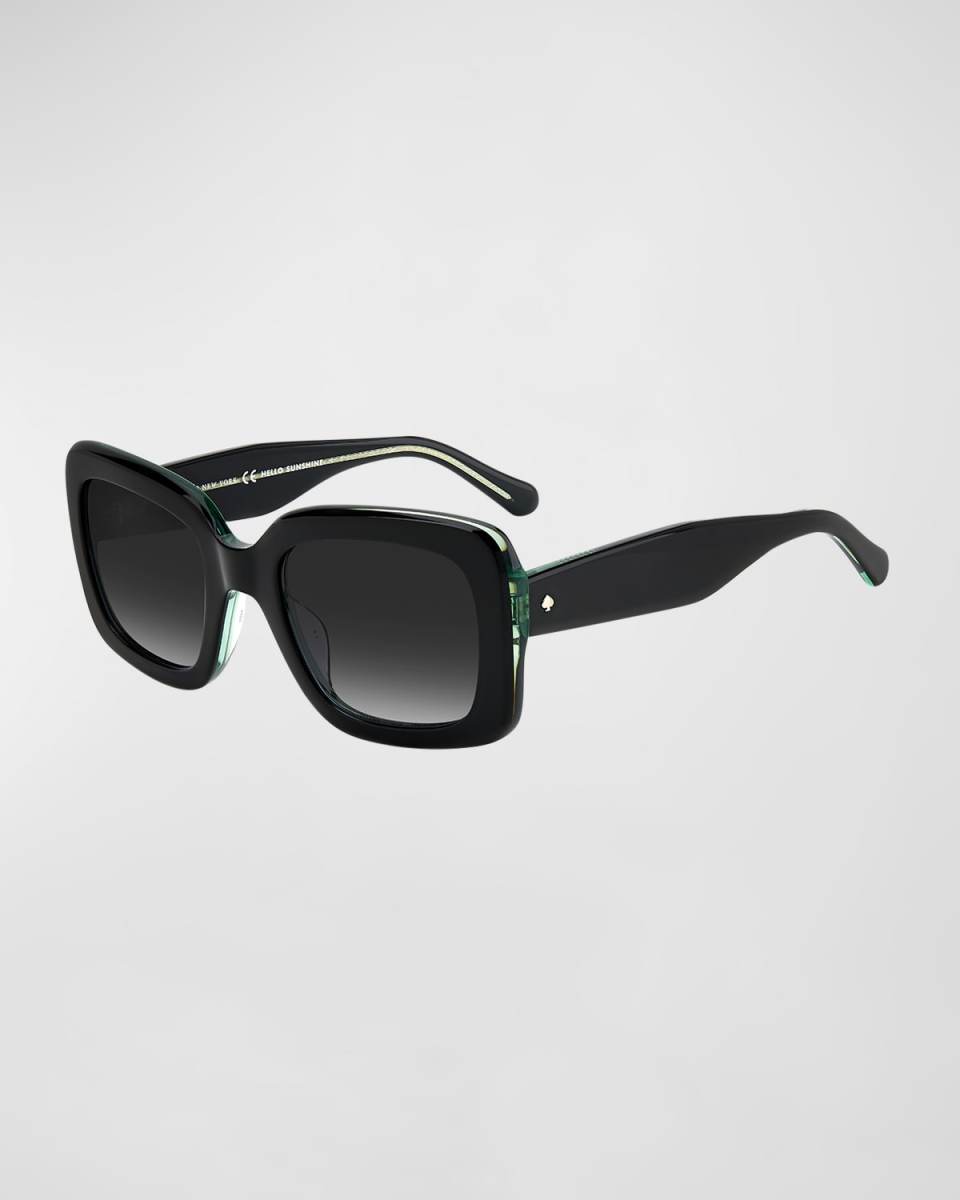 bellamy square acetate sunglasses