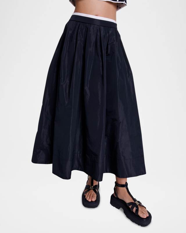 Juraly Technical Midi Skirt