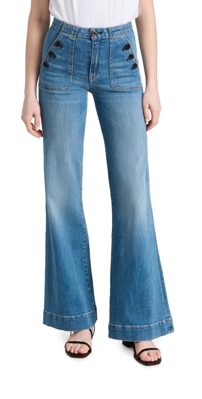 ASKK NY Brick House Wide Leg Dynomite Jeans Dynomite Dynomite