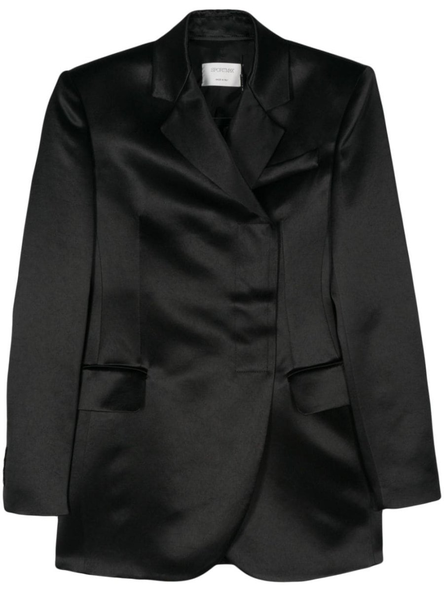 Globale satin blazer