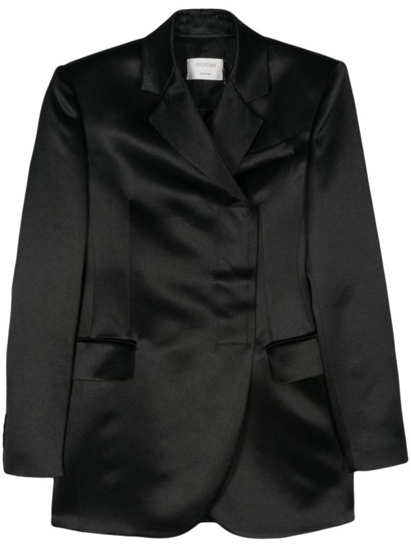Globale satin blazer