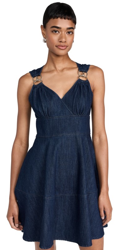 Shoshanna Presley Dress Indigo